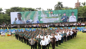 Apel Siaga Brigade Alsintan dipimpin oleh Menteri Pertanian