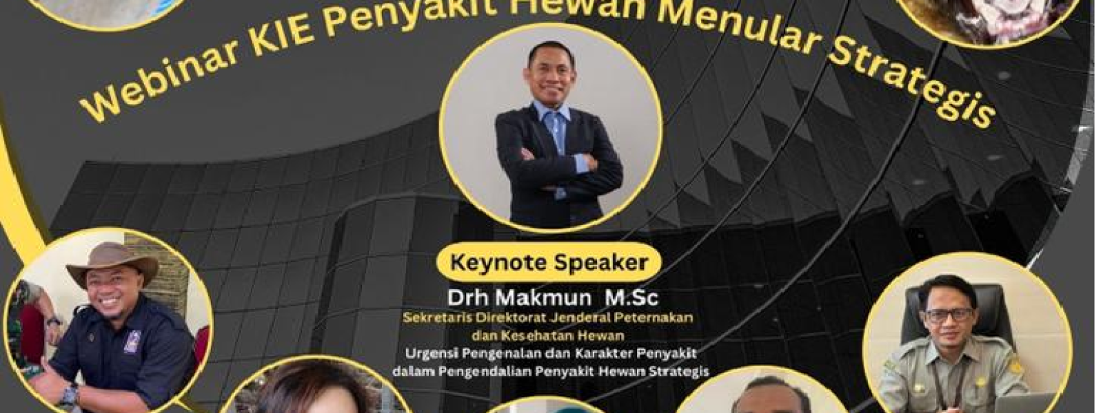 WEBINAR KIE PENYAKIT HEWAN MENULAR STRATEGIS BBVET WATES