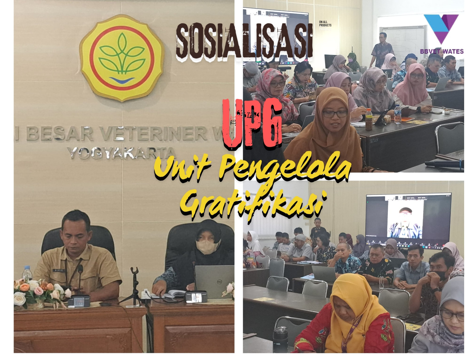 Membangun Integritas Organisasi: BBVet Wates Refresher Materi SPI dan UPG