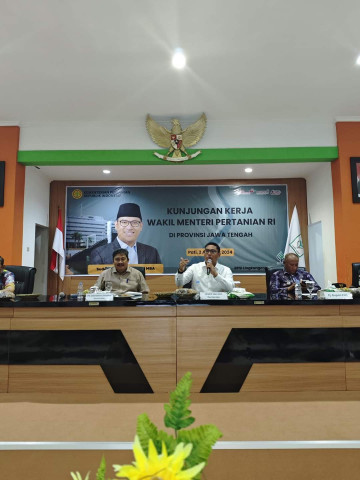 Rapat Koordinasi Perluasan Areal Tanam (PAT), Pompanisasi, dan Pembinaan Penyuluh Pertanian