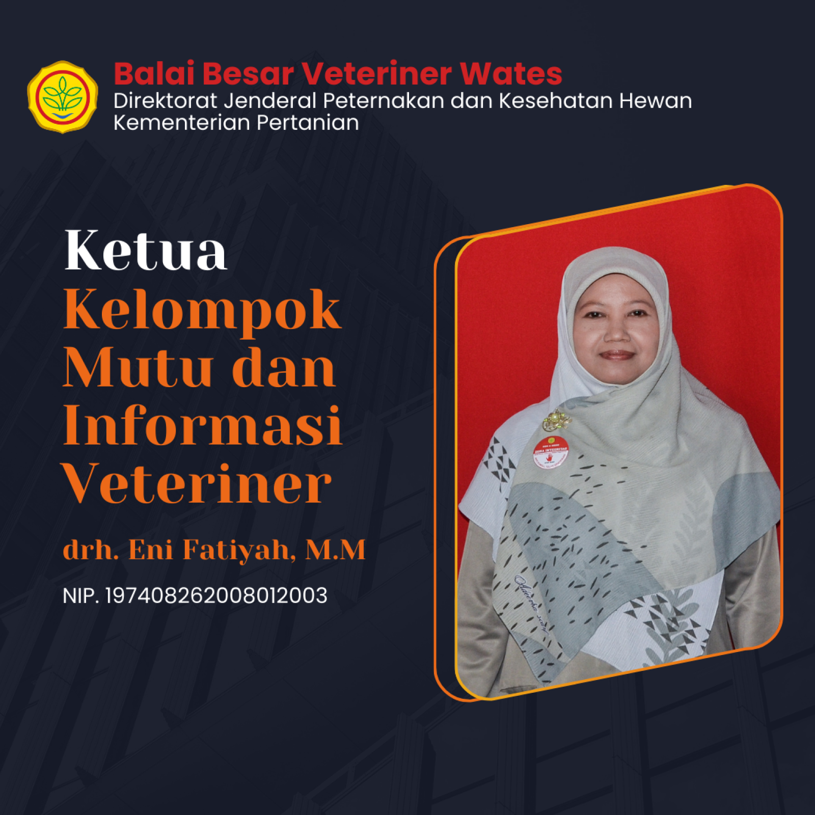 Kelompok Mutu dan Informasi Veteriner