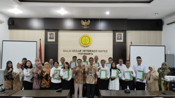 Penandatanganan Pegawai Pemerintah dengan Perjanjian Kerja di lingkungan Balai Besar Veteriner Wates