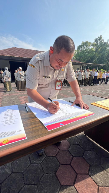 BBVet Wates Laksanakan Penandatanganan Komitmen Bersama  dan Penguatan Keterbukaan Informasi Publik